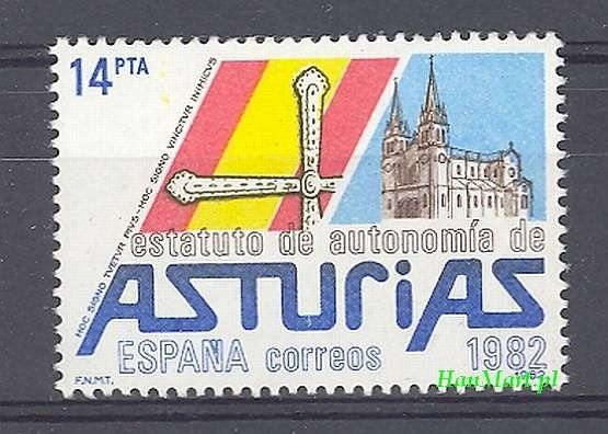 Znaczek Hiszpania 1983 Mi 2602 Czyste **