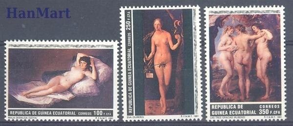 Znaczek Gwinea Równikowa 1991 Mi 1728-1730 Czyste **