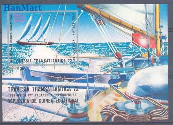Znaczek Gwinea Równikowa 1973 Mi bl 54 Czyste **