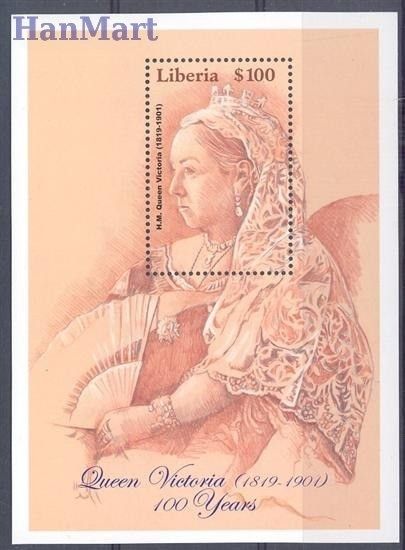 Znaczek Liberia 2001 Mi bl 375 Czyste **