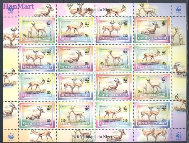 Znaczek Niger 1998 Mi 1460-1463 Czyste **
