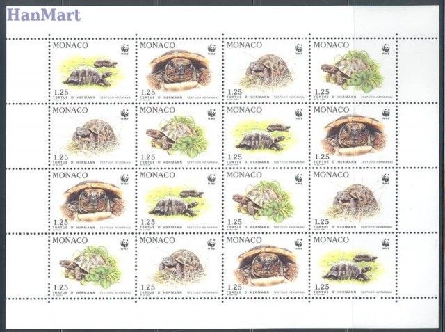 Znaczek Monako 1991 Mi ark 2046-2049 Czyste **