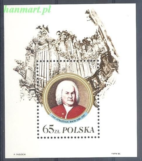 Znaczek Polska 1985 Mi bl 97I Fi bl 127I Czyste **