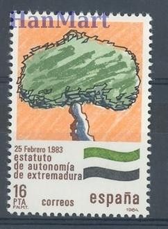 Znaczek Hiszpania 1984 Mi 2621 Czyste **