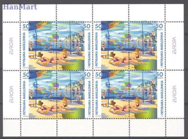 Znaczek Macedonia 2004 Mi 317-318 Czyste **