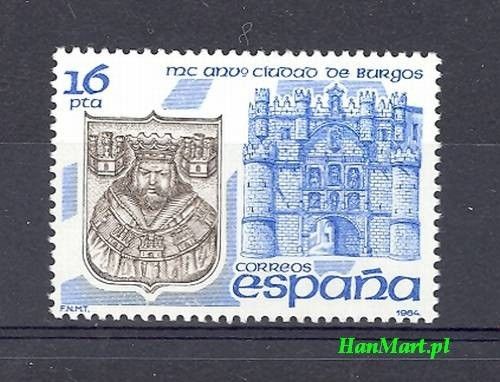 Znaczek Hiszpania 1984 Mi 2622 Czyste **
