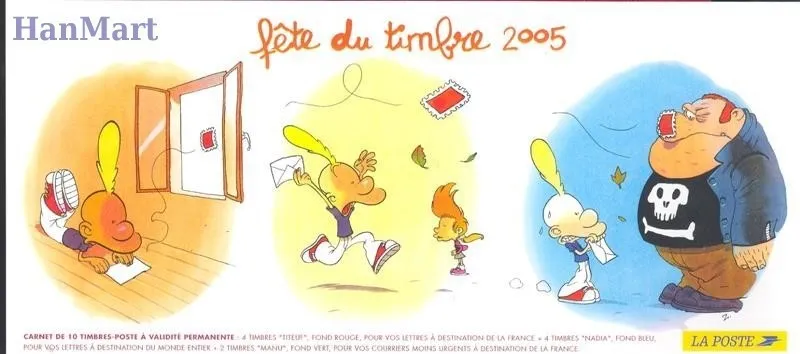 Znaczek Francja 2005 Mi mh 65 Czyste **