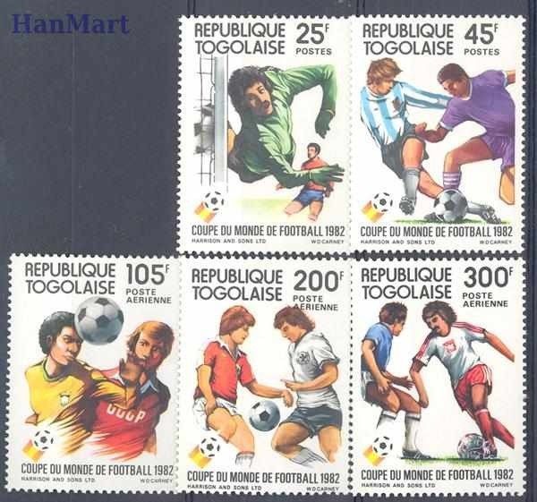 Znaczek Togo 1982 Mi 1613-1617 Czyste **