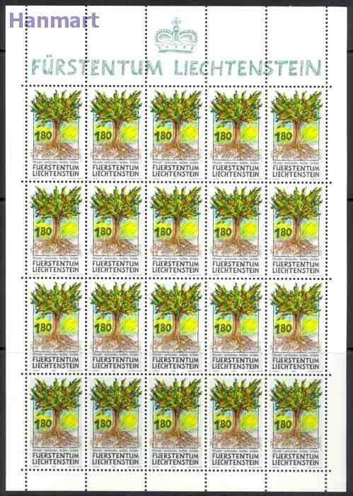 Znaczek Liechtenstein 1993 Mi ark 1064 Czyste **