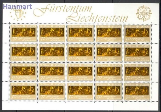Znaczek Liechtenstein 1985 Mi ark 866-867 Czyste **