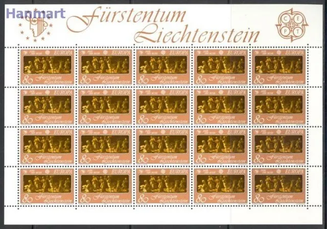 Znaczek Liechtenstein 1985 Mi ark 866-867 Czyste **