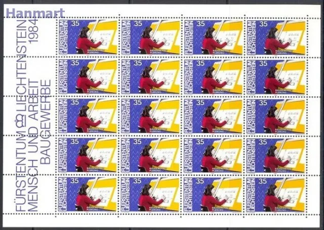 Znaczek Liechtenstein 1984 Mi ark 849-860 Czyste **