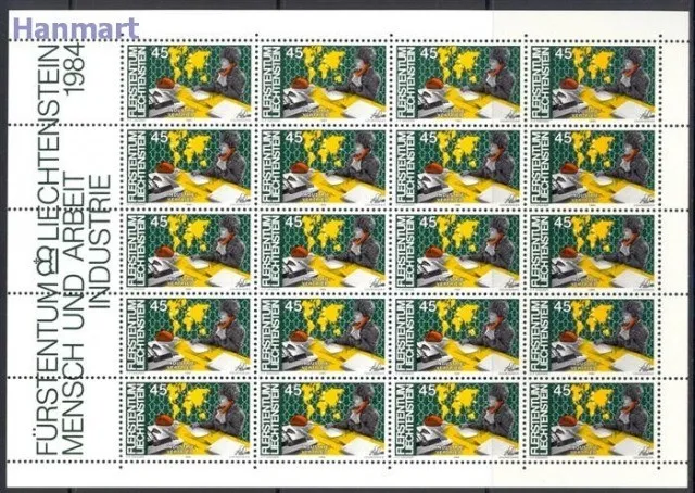 Znaczek Liechtenstein 1984 Mi ark 849-860 Czyste **