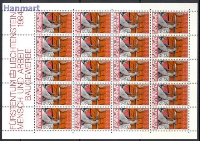 Znaczek Liechtenstein 1984 Mi ark 849-860 Czyste **