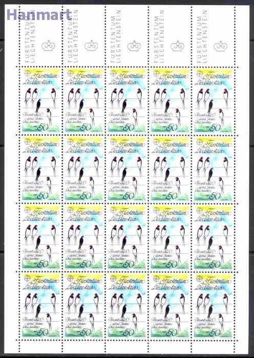 Znaczek Liechtenstein 1986 Mi ark 893-894 Czyste **