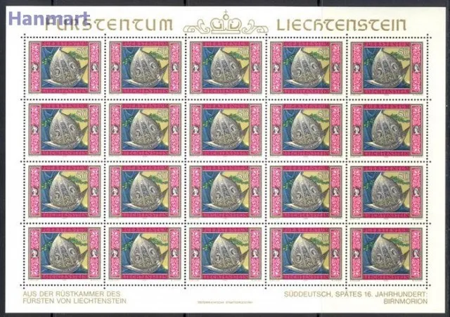 Znaczek Liechtenstein 1985 Mi ark 890-892 Czyste **