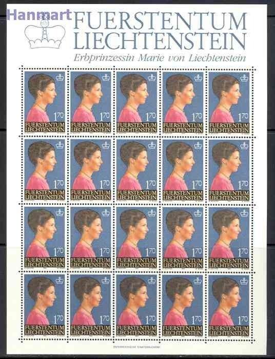 Znaczek Liechtenstein 1984 Mi ark 864-865 Czyste **