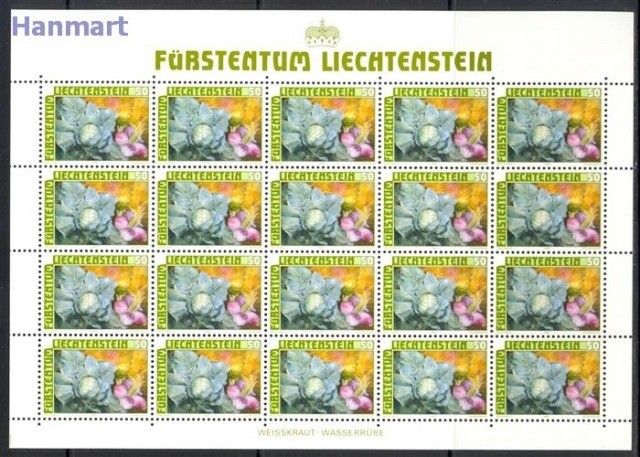 Znaczek Liechtenstein 1986 Mi ark 904-906 Czyste **