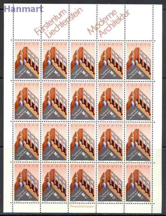 Znaczek Liechtenstein 1987 Mi ark 916-917 Czyste **
