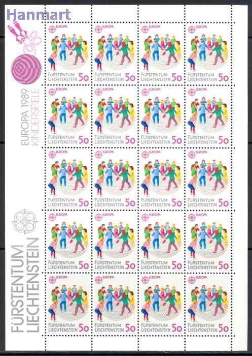 Znaczek Liechtenstein 1989 Mi ark 960-961 Czyste **