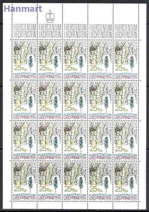 Znaczek Liechtenstein 1986 Mi ark 913-915 Czyste **
