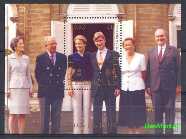 Znaczek Belgia 1999 Mi bl 74 Czyste **