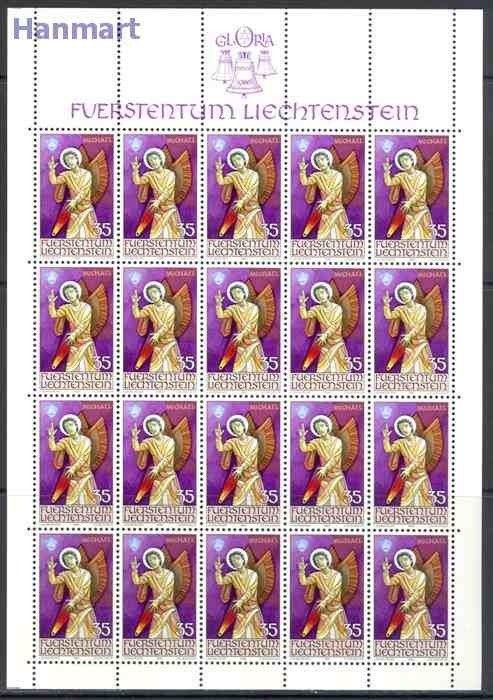 Znaczek Liechtenstein 1986 Mi ark 910-912 Czyste **