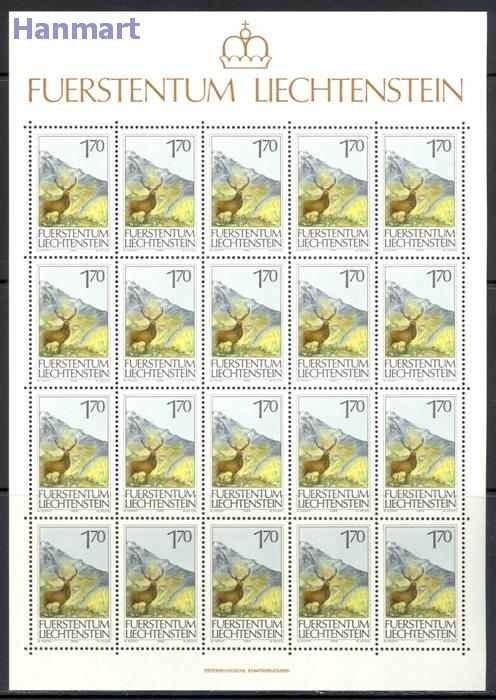 Znaczek Liechtenstein 1986 Mi ark 907-909 Czyste **