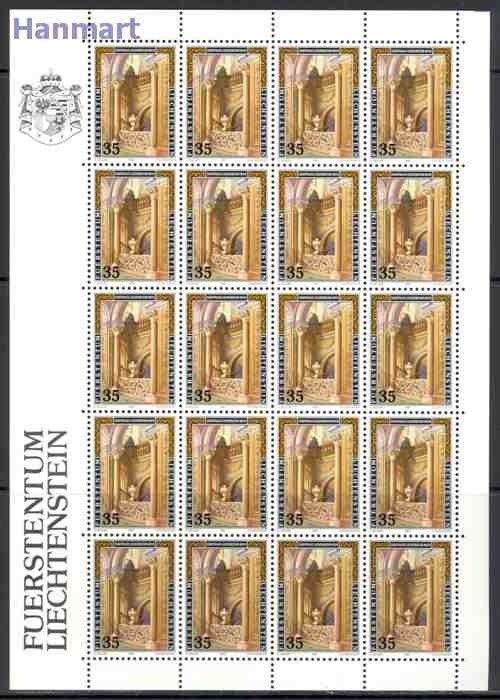 Znaczek Liechtenstein 1987 Mi ark 925-927 Czyste **
