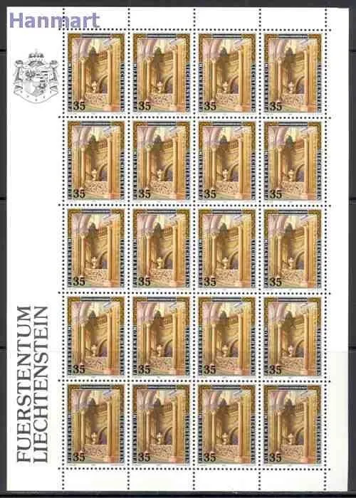Znaczek Liechtenstein 1987 Mi ark 925-927 Czyste **