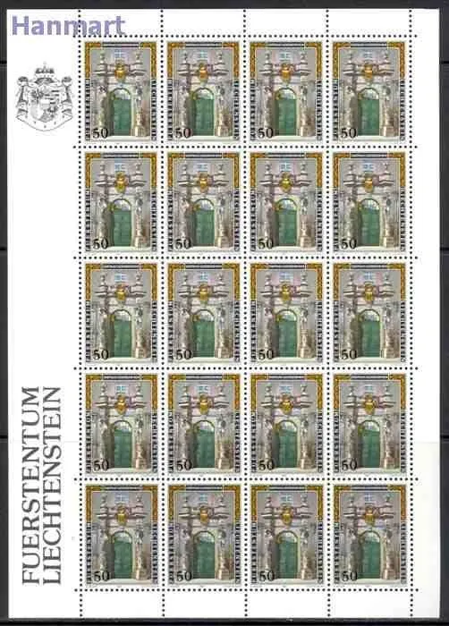 Znaczek Liechtenstein 1987 Mi ark 925-927 Czyste **