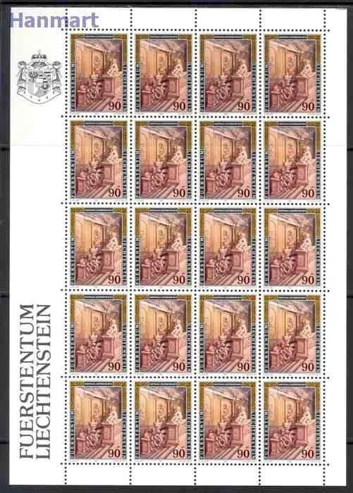 Znaczek Liechtenstein 1987 Mi ark 925-927 Czyste **