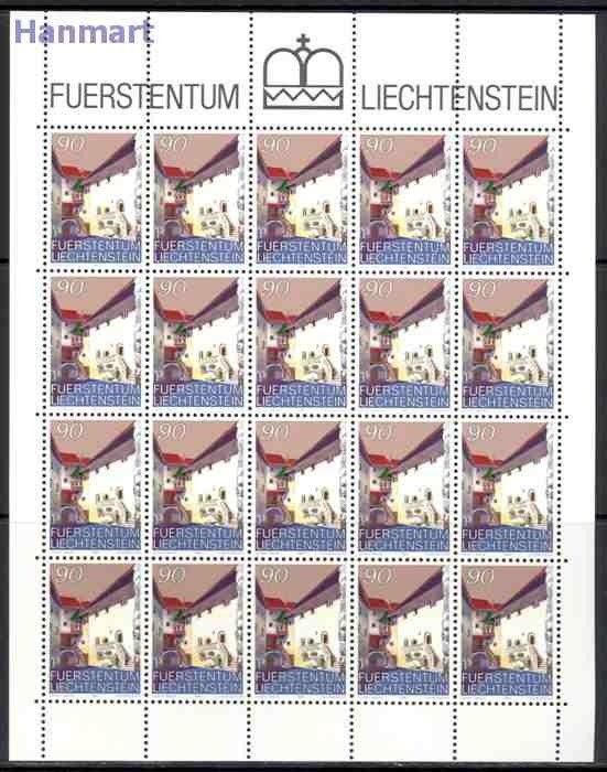 Znaczek Liechtenstein 1987 Mi ark 919-920 Czyste **