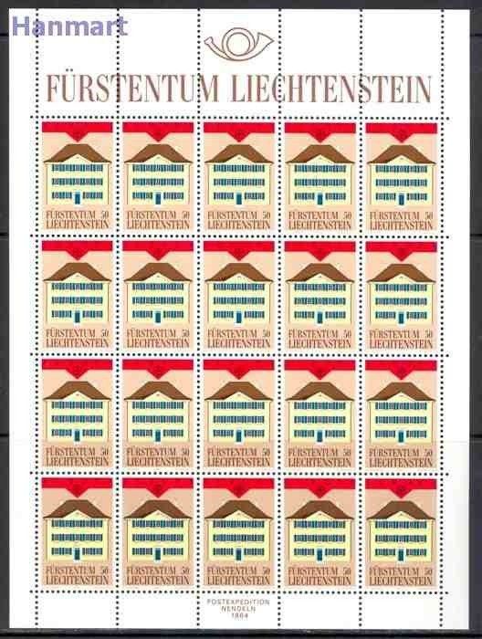 Znaczek Liechtenstein 1990 Mi ark 984-985 Czyste **