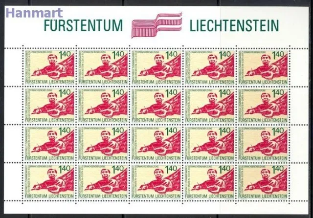 Znaczek Liechtenstein 1988 Mi ark 945-946 Czyste **