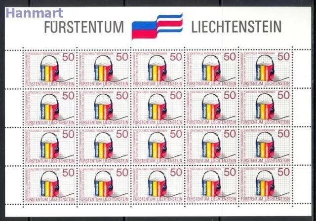 Znaczek Liechtenstein 1988 Mi ark 945-946 Czyste **
