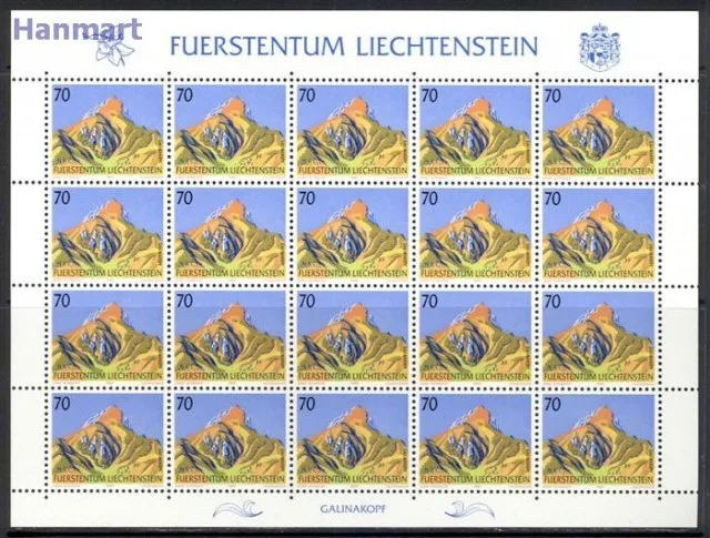 Znaczek Liechtenstein 1989 Mi ark 993-996 Czyste **