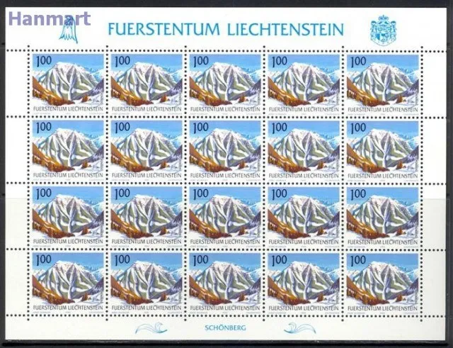 Znaczek Liechtenstein 1989 Mi ark 993-996 Czyste **