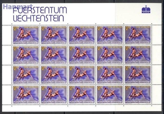 Znaczek Liechtenstein 1990 Mi ark 987 Czyste **