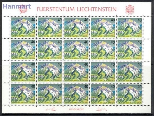 Znaczek Liechtenstein 1991 Mi ark 1023 Czyste **