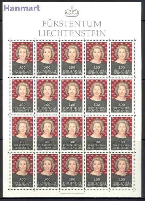 Znaczek Liechtenstein 1991 Mi ark 1024-1025 Czyste **