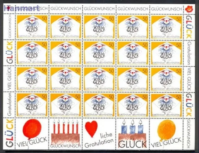 Znaczek Liechtenstein 1992 Mi ark 1041-1044 Czyste **