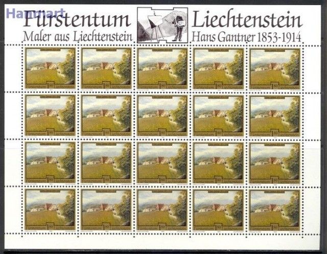 Znaczek Liechtenstein 1993 Mi ark 1056-1058 Czyste **