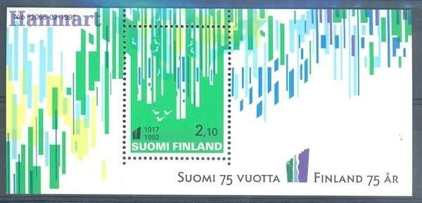 Znaczek Finlandia 1992 Mi bl 9 Czyste **