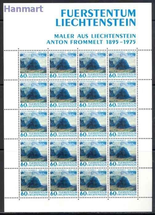 Znaczek Liechtenstein 1995 Mi ark 1108-1110 Czyste **