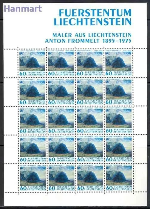 Znaczek Liechtenstein 1995 Mi ark 1108-1110 Czyste **