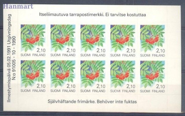 Znaczek Finlandia 1991 Mi fol 1129 Czyste **