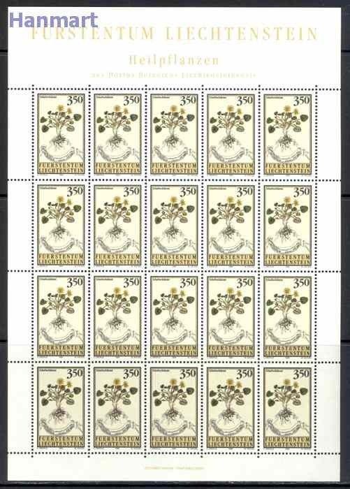 Znaczek Liechtenstein 1995 Mi ark 1116-1119 Czyste **