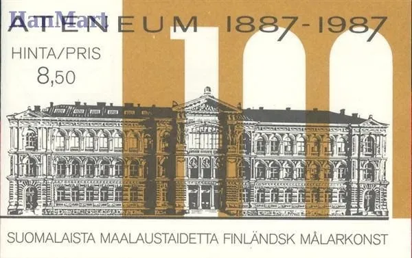 Znaczek Finlandia 1987 Mi mh 18 Czyste **