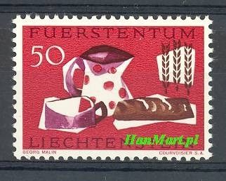 Znaczek Liechtenstein 1963 Mi 432 Czyste **